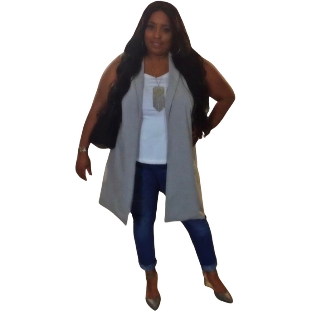 Grey Tailored Vest